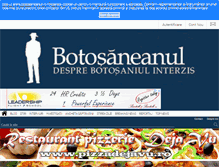 Tablet Screenshot of botosaneanul.ro